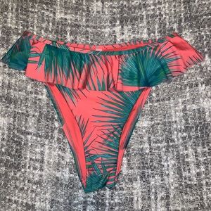 Victoria’s Secret High-leg Ruffle Swimsuit Bottom